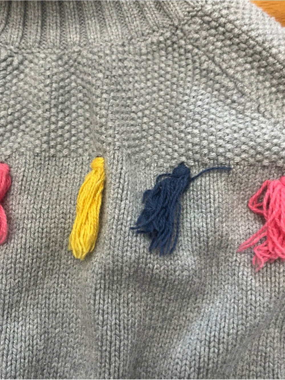 Gymboree Gray Knit Turtleneck Sweater